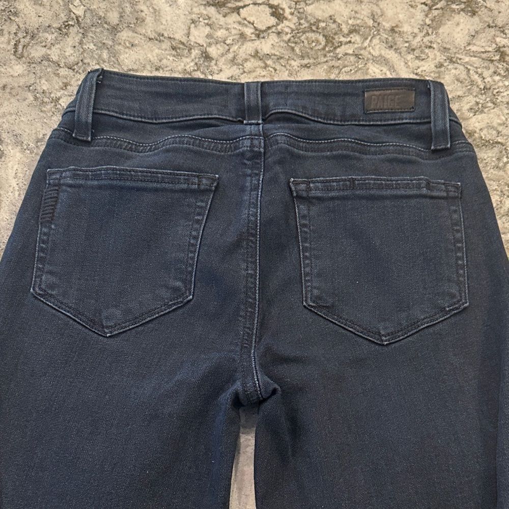 PAIGE Women's Midnight Blue Skyline Skinny Jeans Sz 24 NWT - Picture 3 of 3